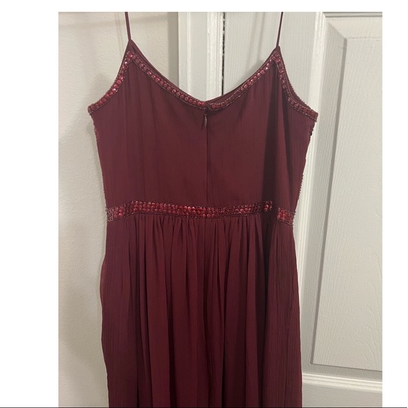 Adrianna Papell Beaded Chiffon Gown - Picture 4 of 7